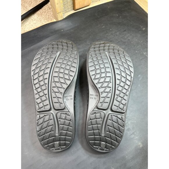 Oofos OOriginal Recovery Sandals Black EU39 M6 W8 Lightweight Arch Support - Picture 5 of 7